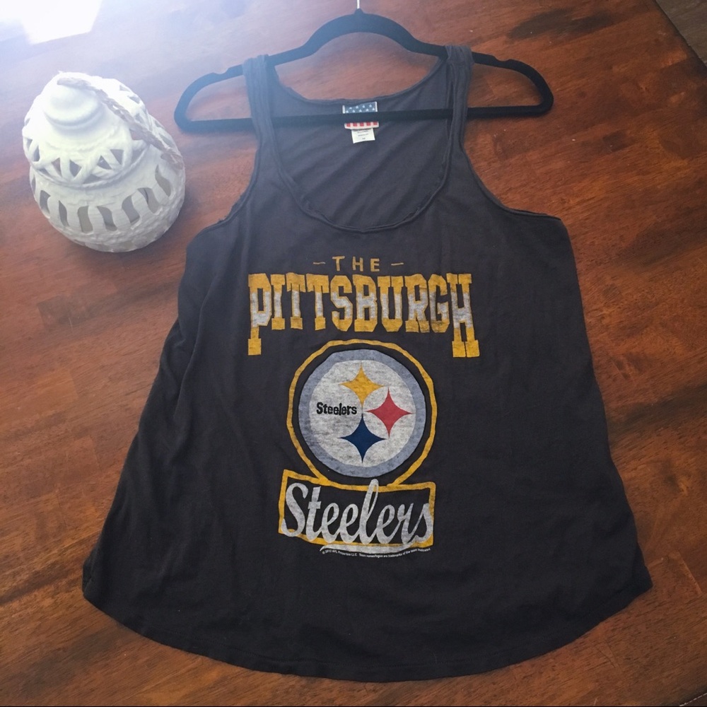 Pittsburgh Steelers Racerback Tank Top - Size M